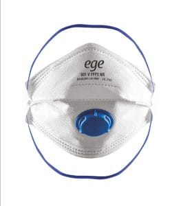 Sklopiva maska respirator FFP2 sa ventilom
