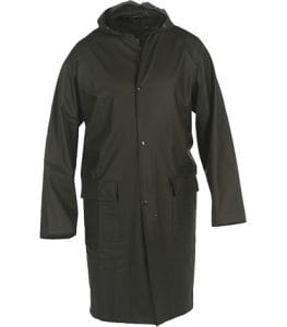 Kišna kabanica zelena poliuretan