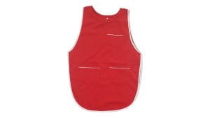 Kecelja platnena za frizere, trgovce, fast food